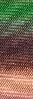 MERINO 120 DÉGRADÉ GRÜN/BORDEAUX/LACHS