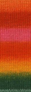 MERINO 120 DÉGRADÉ ROT/GRÜN/ORANGE