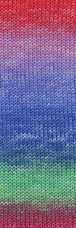 MERINO 150 DÉGRADÉ BLAU/PINK/ROT