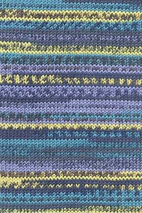 MERINO 120 COLOR VIOLETT/GELB/BRAUN/AQUA