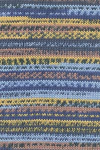 MERINO 120 COLOR HELLBLAU/GELB/BRAUN/DUNKELBLAU