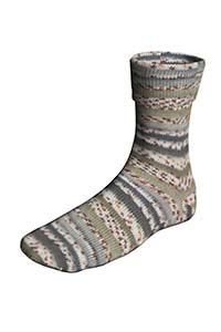SUPER SOXX BAMBOO COLOR 4-FACH/4-PLY OLIVE/GRAU 1144 SPARROW