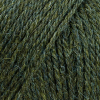 BABY ALPACA DUNKELOLIVE MÉLANGE