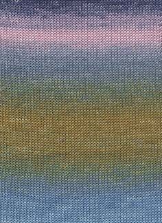 BABY COTTON COLOR HELLBLAU/OCKER/ROSA