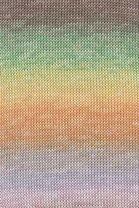 BABY COTTON COLOR GRÜN/GELB/BRAUN
