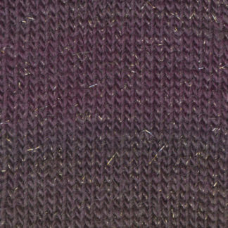MILLE COLORI SOCKS & LACE LUXE AUBERGINE-GOLD