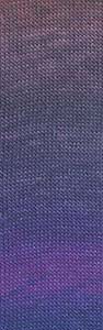 MILLE COLORI SOCKS & LACE LUXE NAVY/VIOLETT/BRAUN