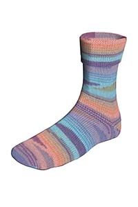 SUPER SOXX COLOR 4-FACH LACHS/MINT 1128 INDIAN