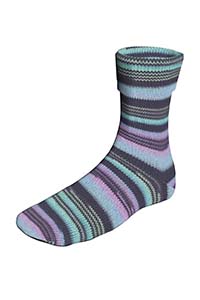 SUPER SOXX COLOR 4-FACH SCHWARZ/MINT/ROSA 1129 TRAUNSE