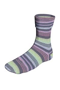 SUPER SOXX COLOR 4-FACH LIMONE/ROSA 1129 HALLSTATT