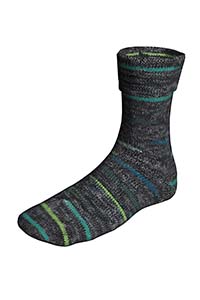 SUPER SOXX COLOR 4-FACH SCHWARZ/GRÜN/TÜRKIS 1134 CUSTO