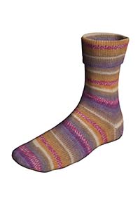 SUPER SOXX COLOR 8-FACH ORANGE/LILA 1139 TIMANFAYA