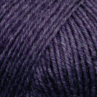 SUPER SOXX 6-FACH/6-PLY AUBERGINE MÉLANGE