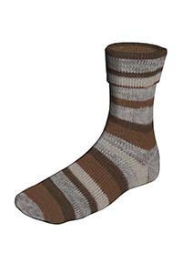 SUPER SOXX COLOR 6-FACH/PLY BRAUN 1131 TUSCANY