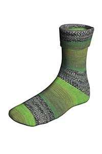 SUPER SOXX COLOR 6-FACH/PLY GRÜN 1140 INCA RAIL